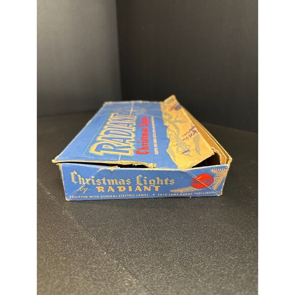 Vintage Radiant Christmas Lights GE Mazda Bulbs - Picture 7 of 9